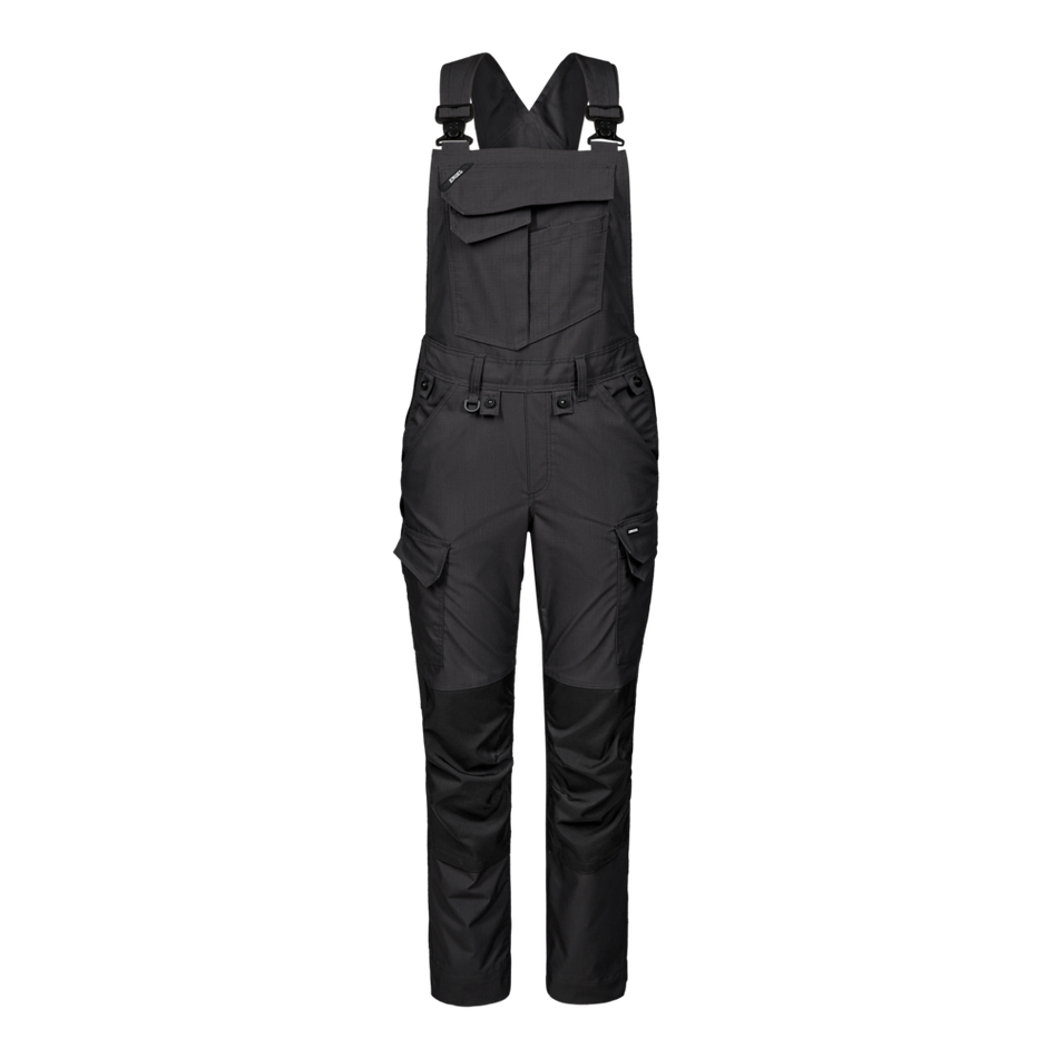 Entire Damen Latzhose Anthrazit Grau