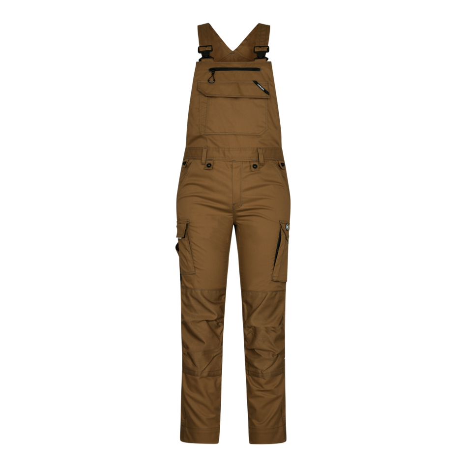 X-treme H/Latzhose Aus Stretch Toffee Brown