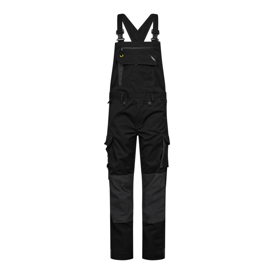 X-treme H.Latzhose Mit Stretch Schwarz/Anthrazit Grau