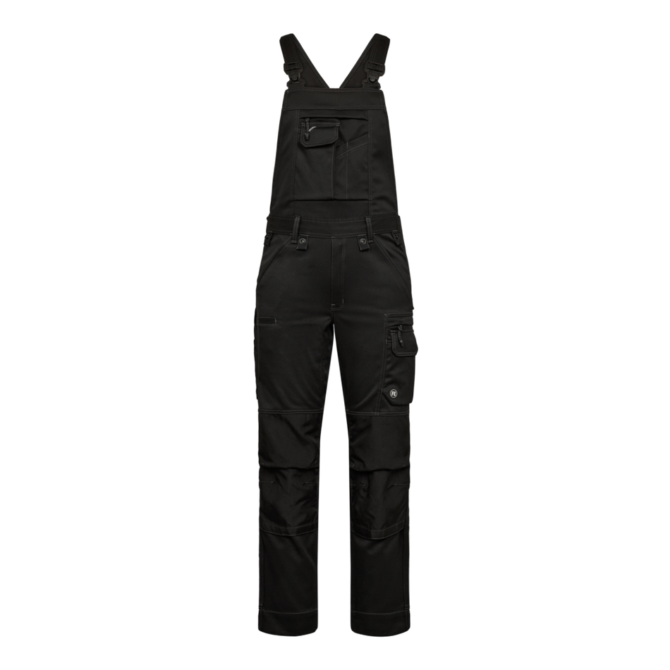 X-treme Latzhose mit Stretch Schwarz