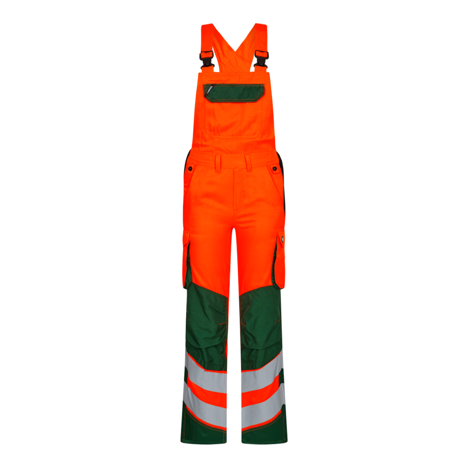 Safety Light Damenlatzhose Orange/Grün