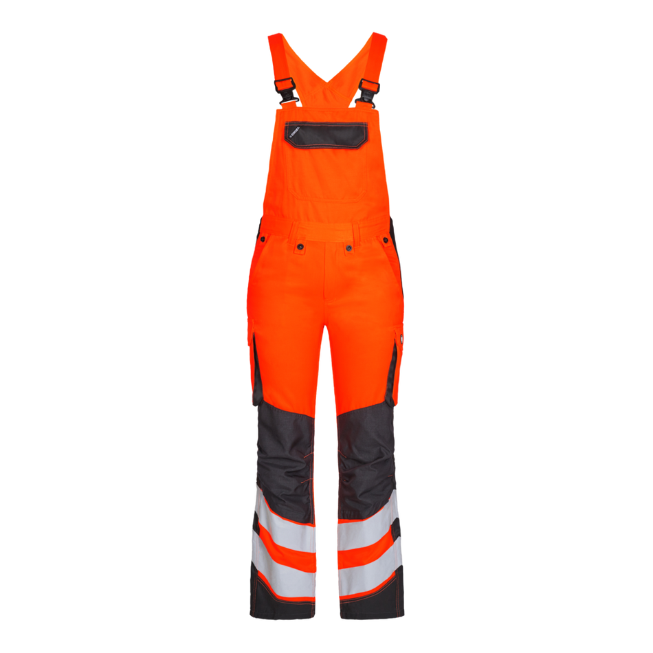 Safety Light Damenlatzhose Orange/Anthrazit Grau