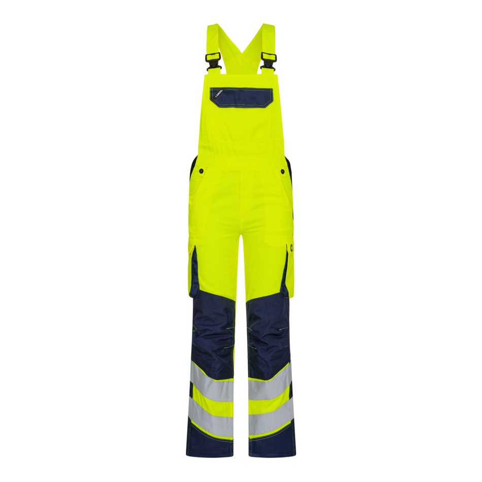 Safety Light Damenlatzhose Gelb/Blue Ink