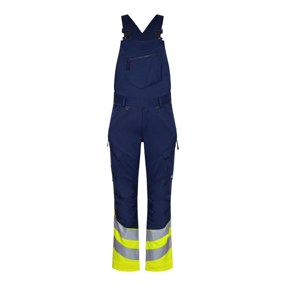 Safety Latzhose Blue Ink/Gelb
