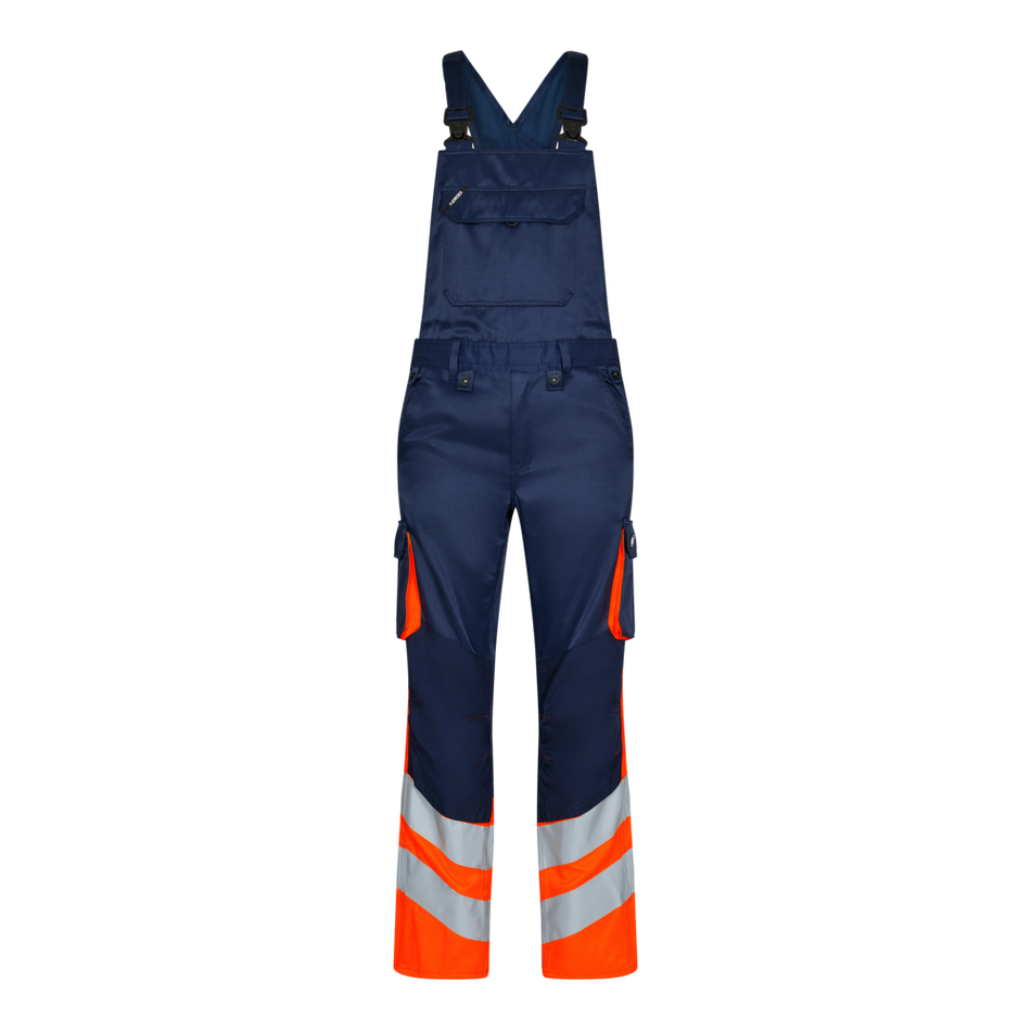 Safety Light Latzhose Blue Ink/Orange