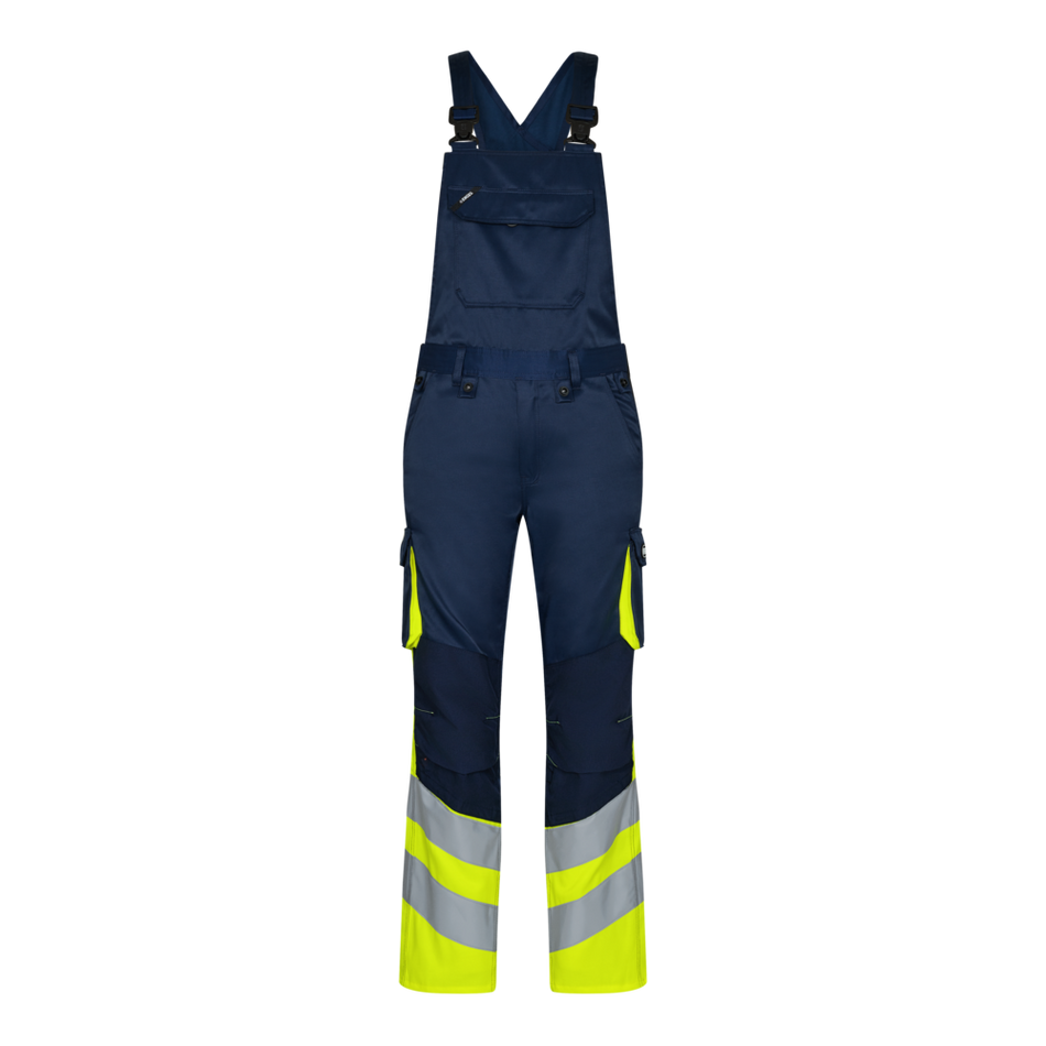 Safety Light Latzhose Blue Ink/Gelb