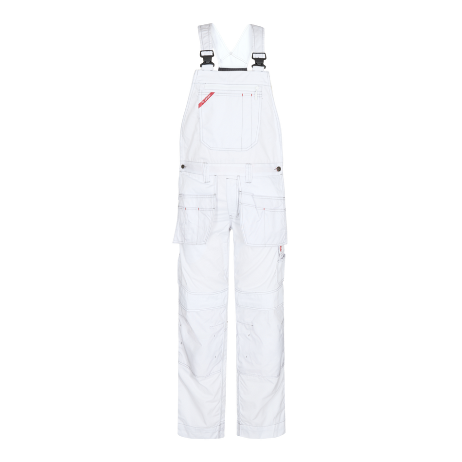 Combat Latzhose Mit Holsterta. Weiss