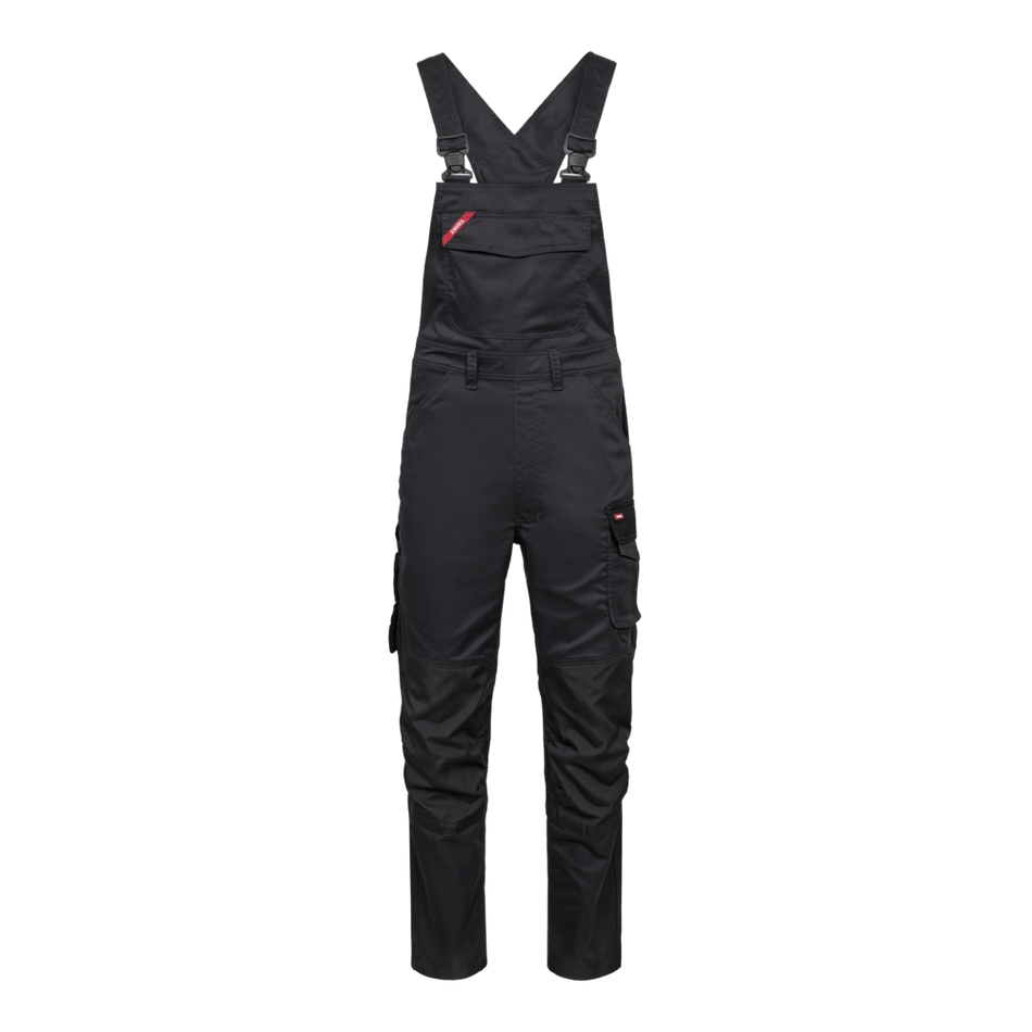 Galaxy Latzhose mit Stretch Anthrazitgrau/Schwarz