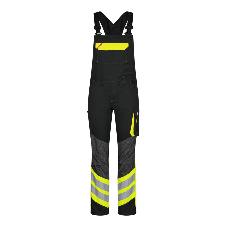Cargo Latzhose Schwarz/Gelb
