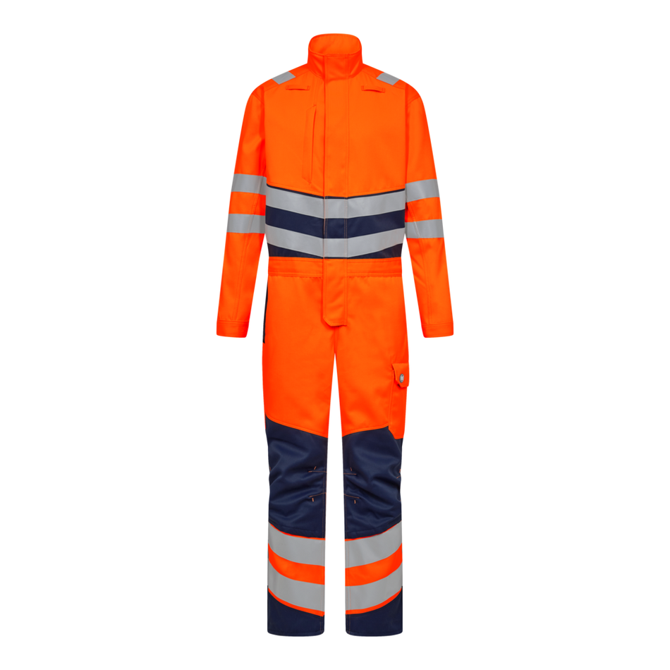 Safety+ Overall Orange/Blue ink
