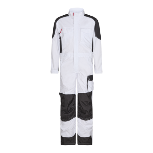 Galaxy Overall Weiss/Anthrazit Grau