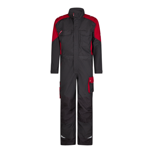 Galaxy Overall Anthrazit Grau/Tomato Red