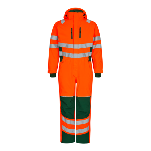 Safety Winteroverall Orange/Grün