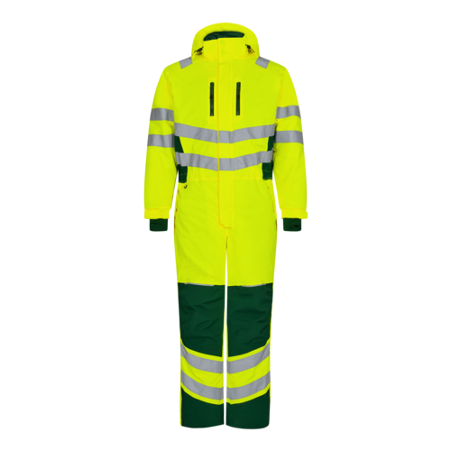 Safety Winteroverall Gelb/Grün