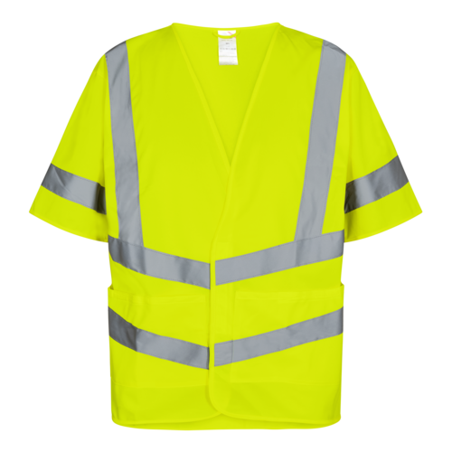 Safety Verkehrsweste m/Ärmeln Gelb