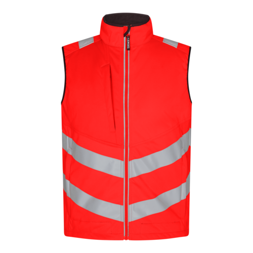 Safety Softshell-Weste Rot