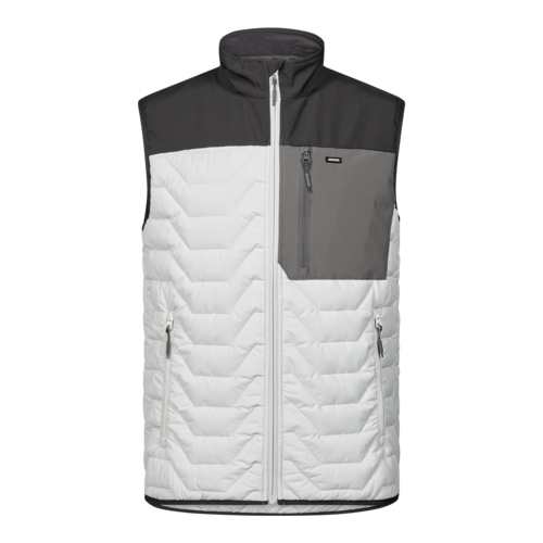 Entire Steppweste Bone White/Anthracite grey