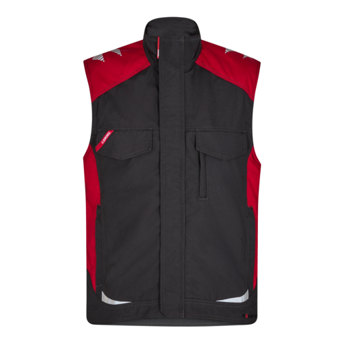 Galaxy Serviceweste Anthrazit Grau/Tomato Red