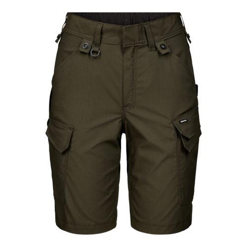 Entire Damen Shorts Forest Green