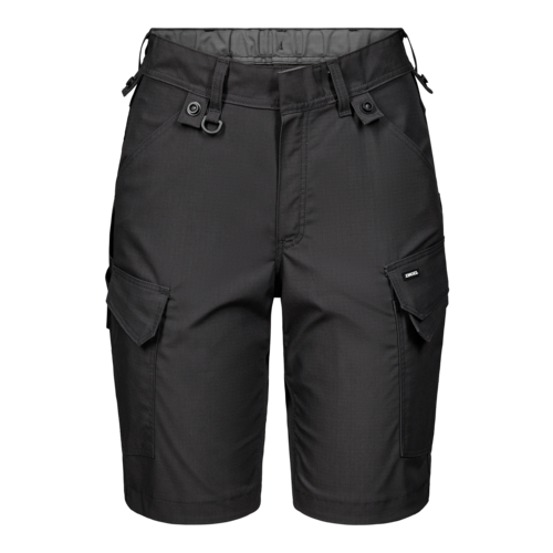 Entire Damen Shorts Anthrazit Grau