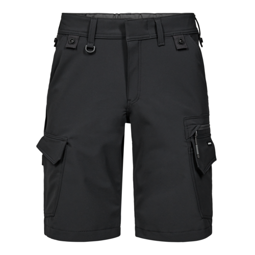 Entire Shorts 4-Wege Anthrazitgrau/Schwarz