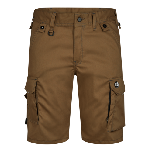 X-treme Shorts Aus Stretch Toffee Brown