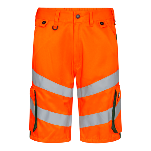 Safety Light Shorts Orange/Grün