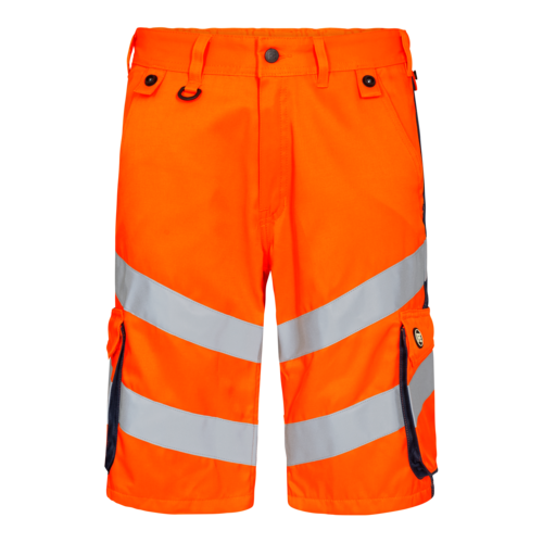 Safety Light Shorts Orange/Blue ink
