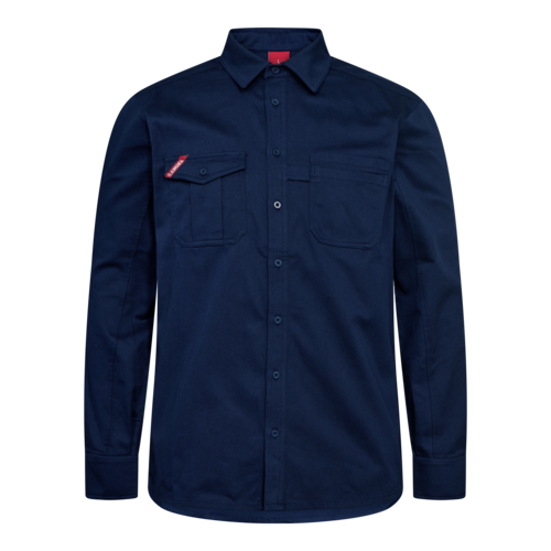 Extend Langarm-Hemd Blue Ink