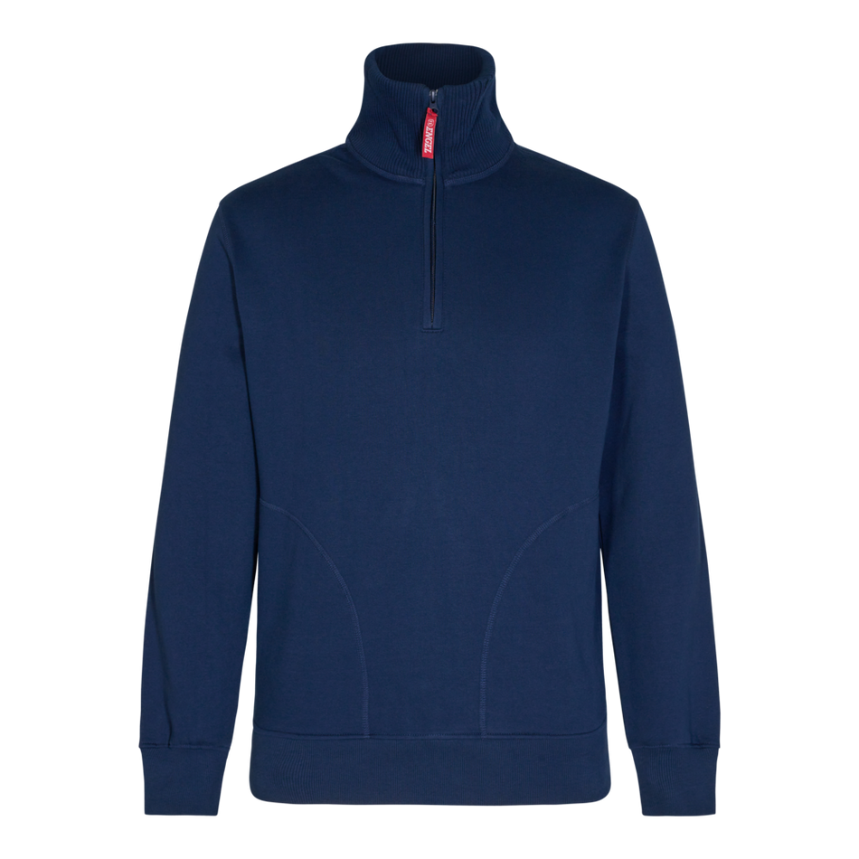 Extend Sweatshirt mit hohem Kragen Blue Ink