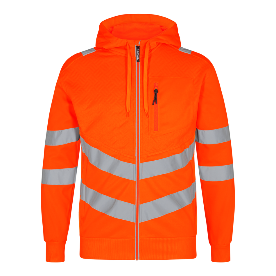 Safety Sweatcardigan Orange