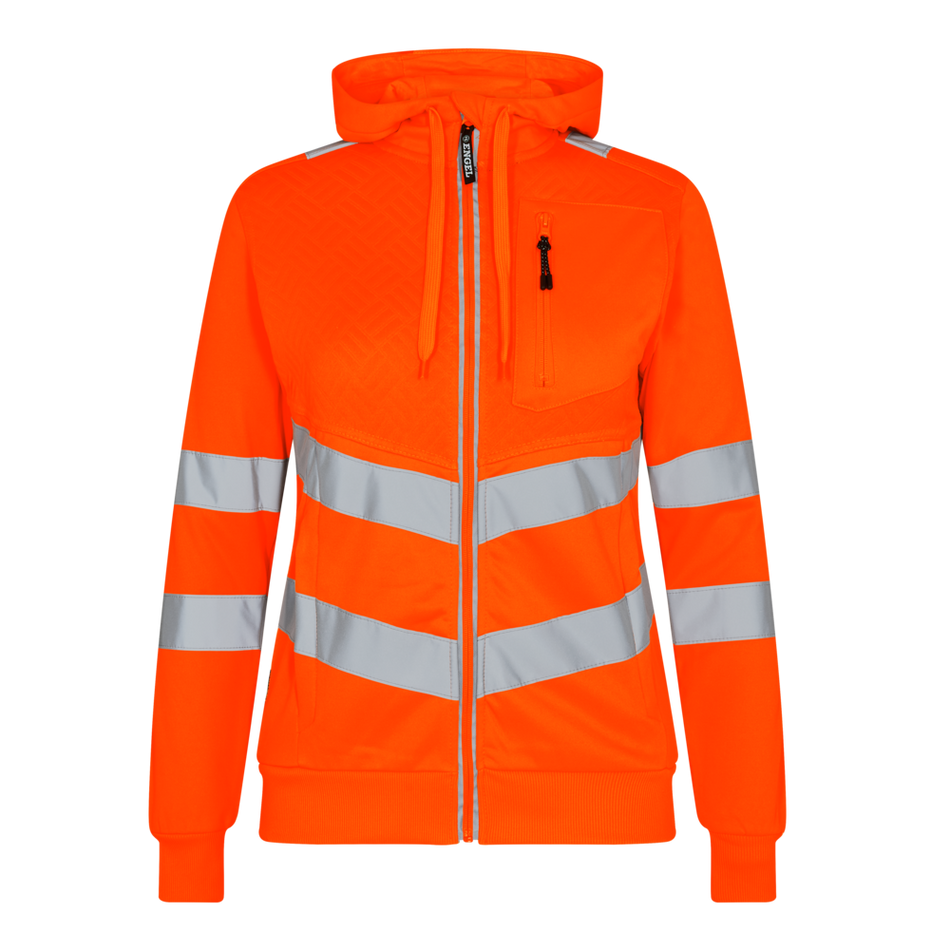 Safety Damen Sweat cardigan Orange