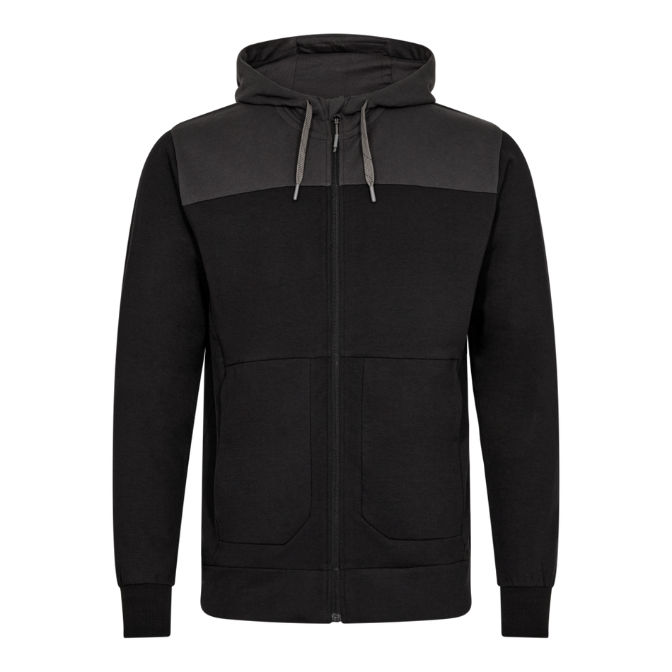 Entire Sweatshirt mit Kapuze Schwarz/Anthrazit Grau