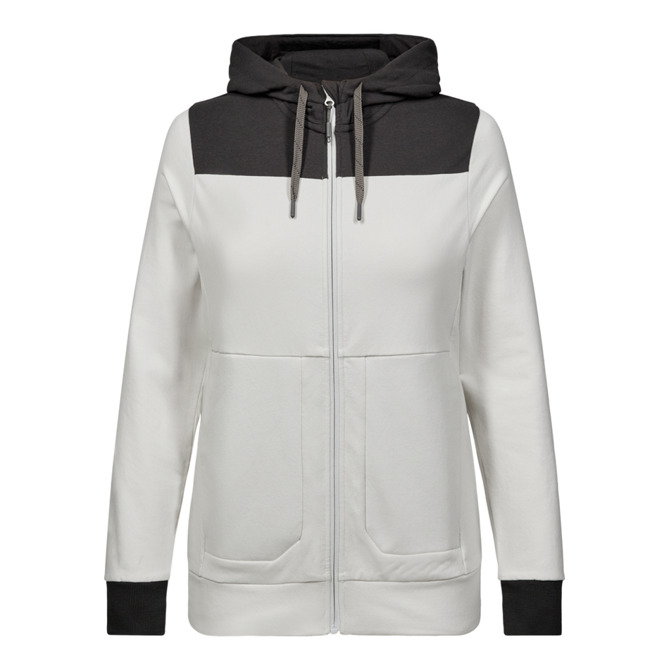 Entire Damen Sweatshirt mit Kapuze Bone White/Anthracite grey