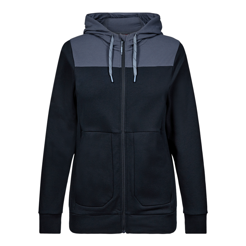 Entire Damen Sweatshirt mit Kapuze Deep Blue/Dark Sea