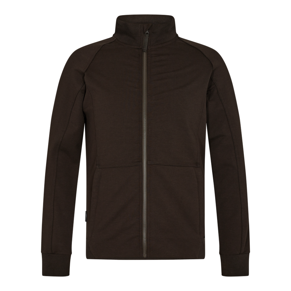 X-treme Sweatcardigan Mokkabraun