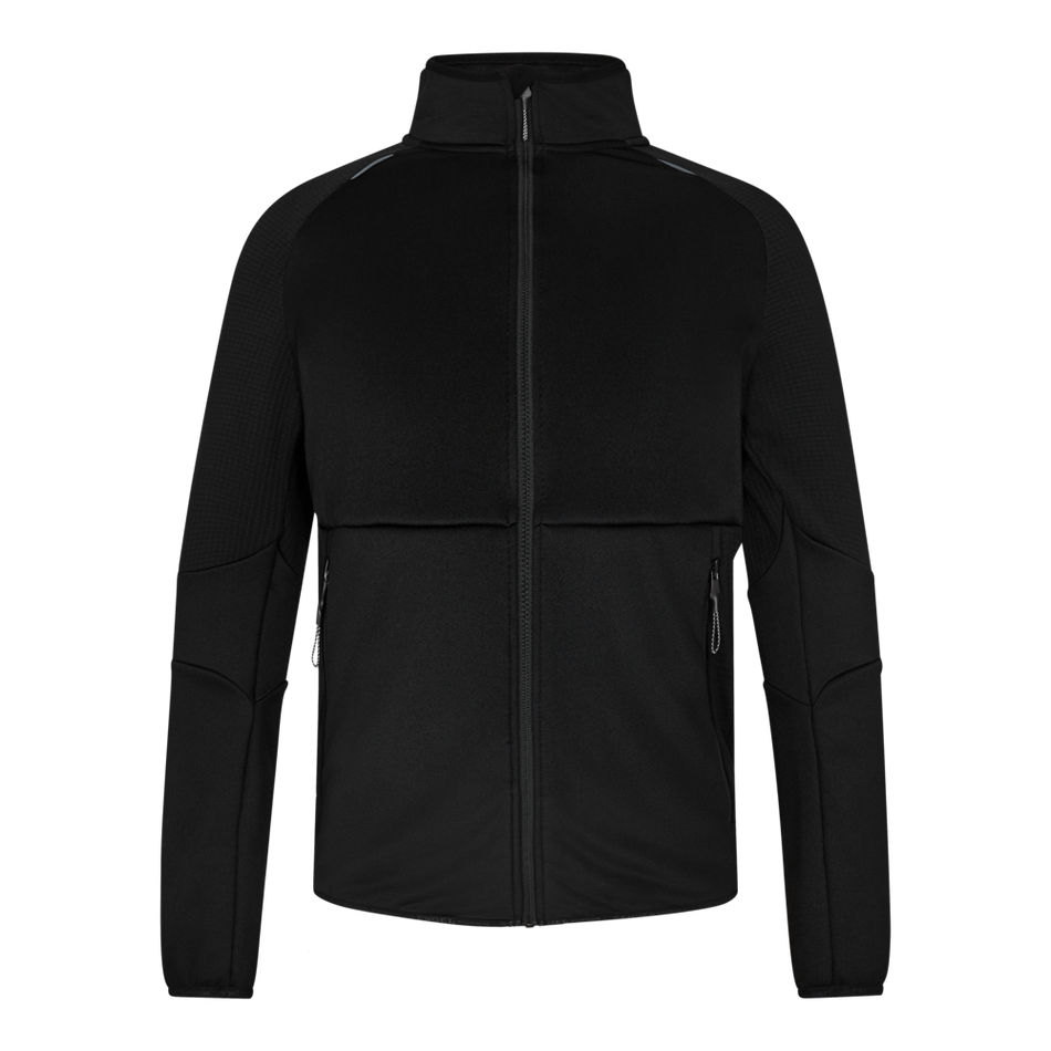 X-treme Midlayer-Cardigan Schwarz