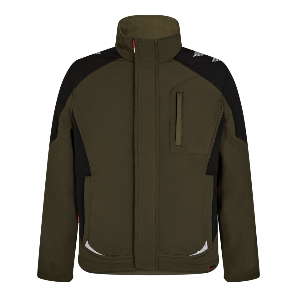 Galaxy Softshell-Jacke Forest Green/Schwarz
