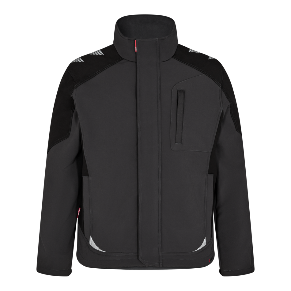 Galaxy Softshell-Jacke Anthrazitgrau/Schwarz