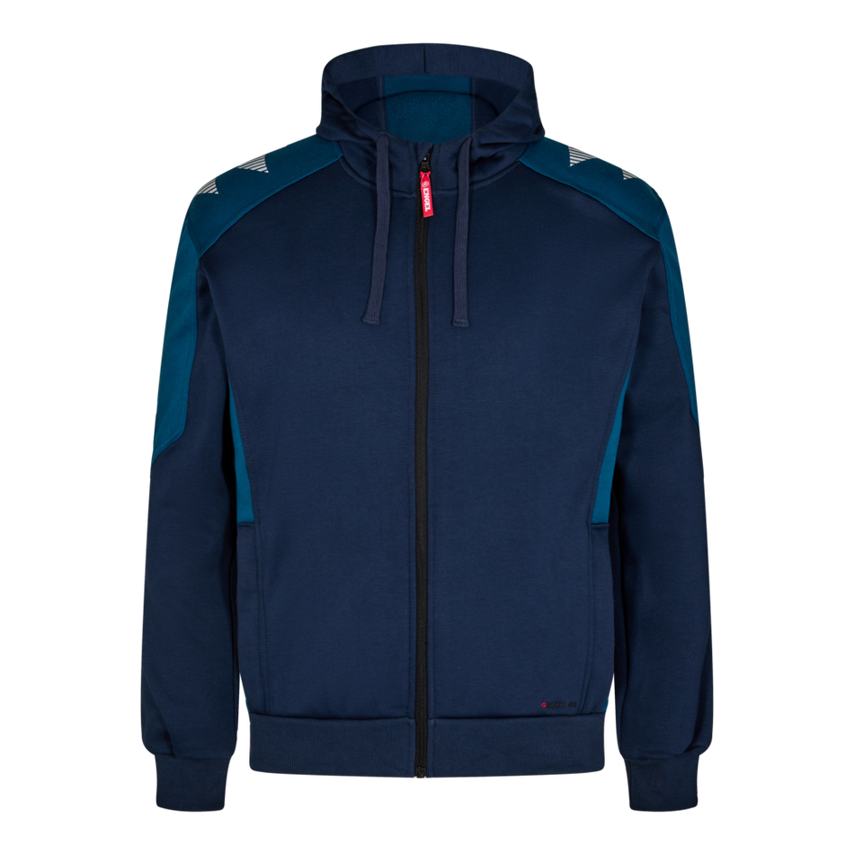 Galaxy Sweat Cardigan Blue Ink/Dark Petrol