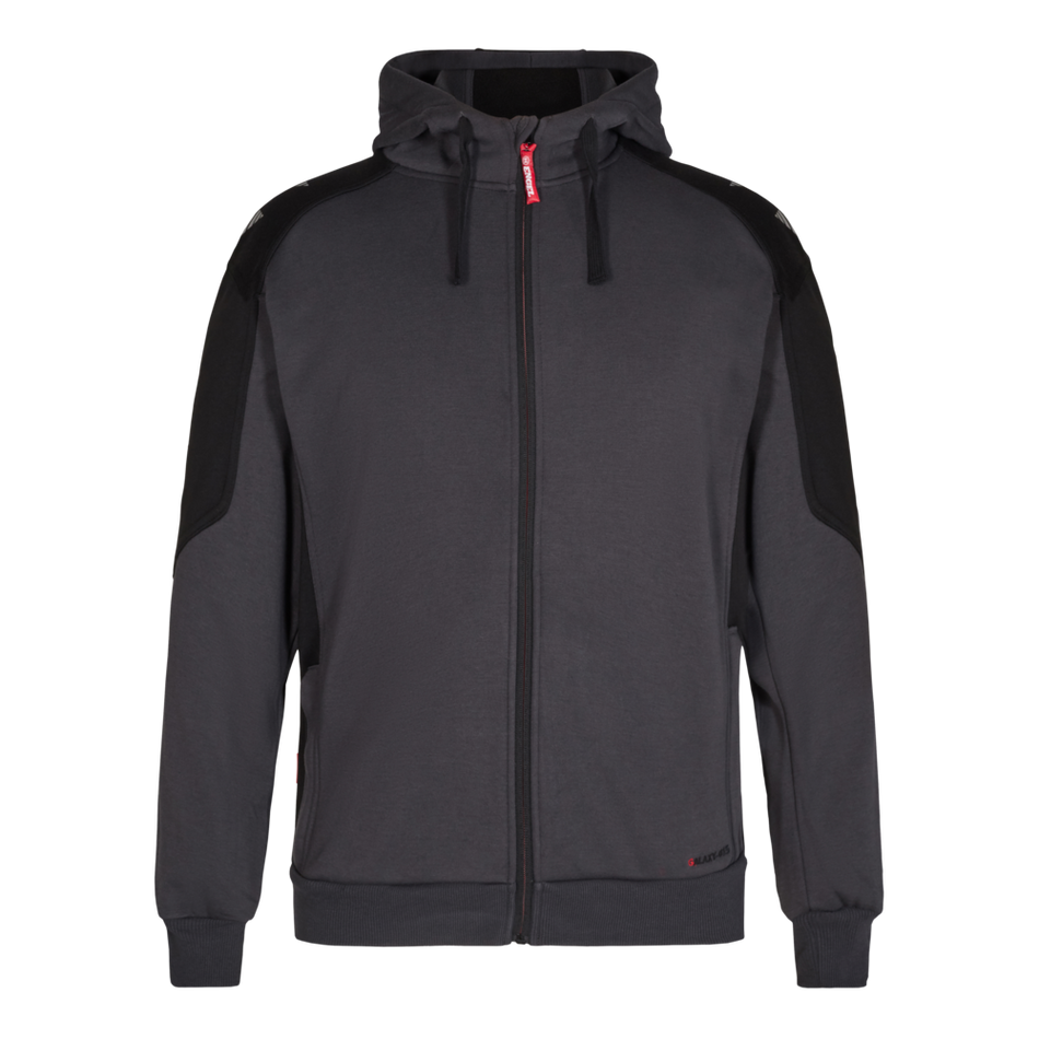 Galaxy Sweat Cardigan Anthrazitgrau/Schwarz
