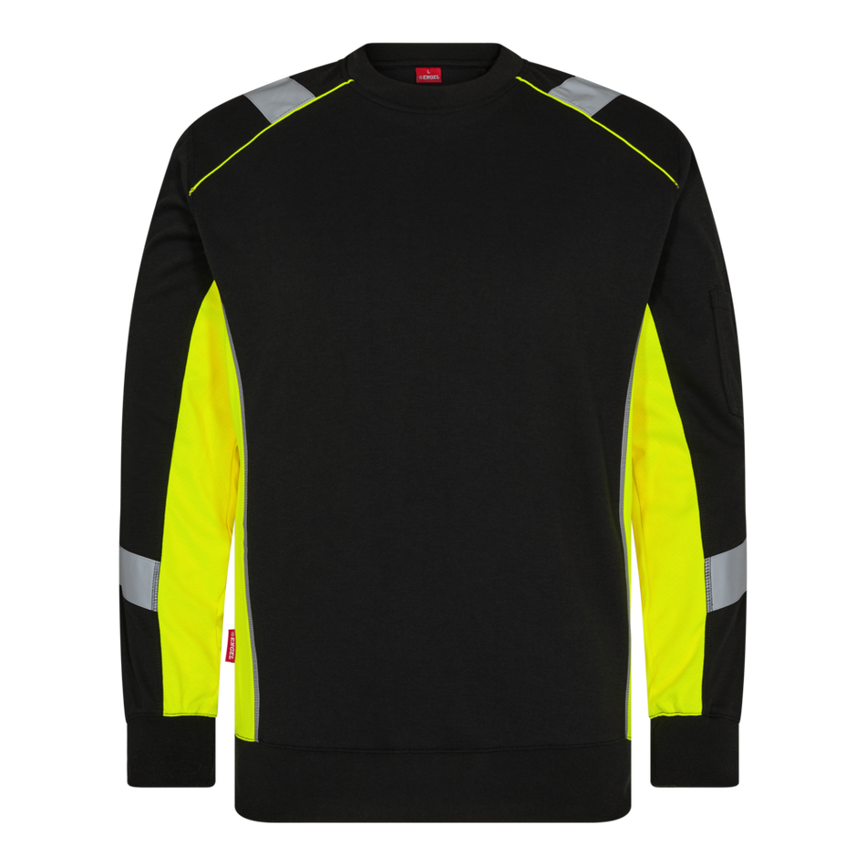 Cargo Sweatshirt Schwarz/Gelb