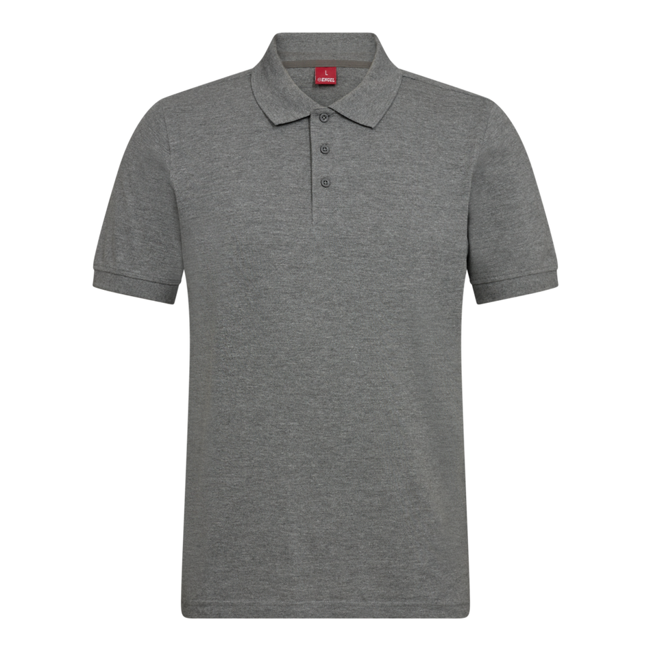 Extend Poloshirt mit Stretch Graumeliert