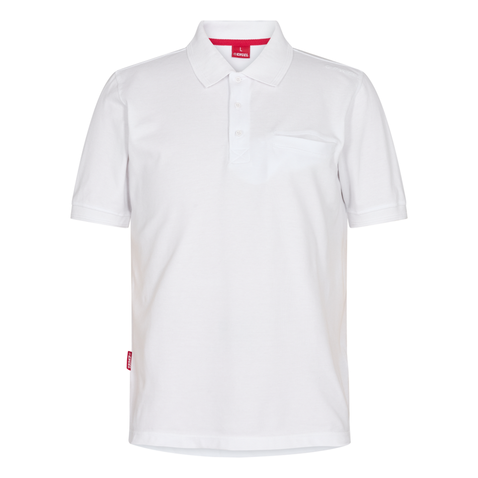 Extend Poloshirt mit Brusttasche Weiss