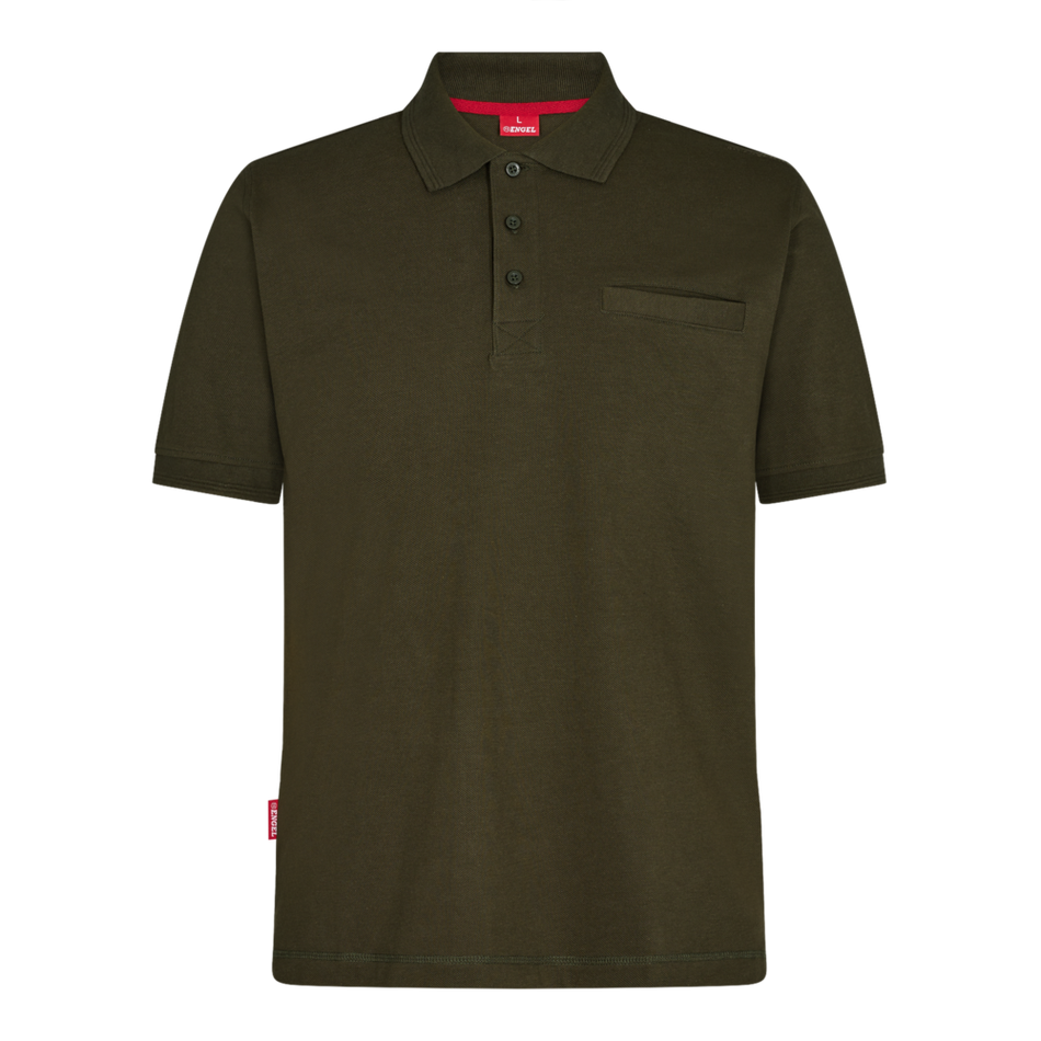 Extend Poloshirt mit Brusttasche Forest Green