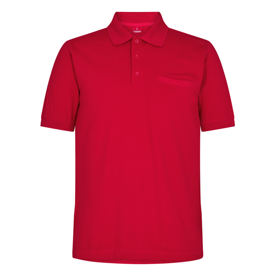 Extend Poloshirt mit Brusttasche Tomato Red