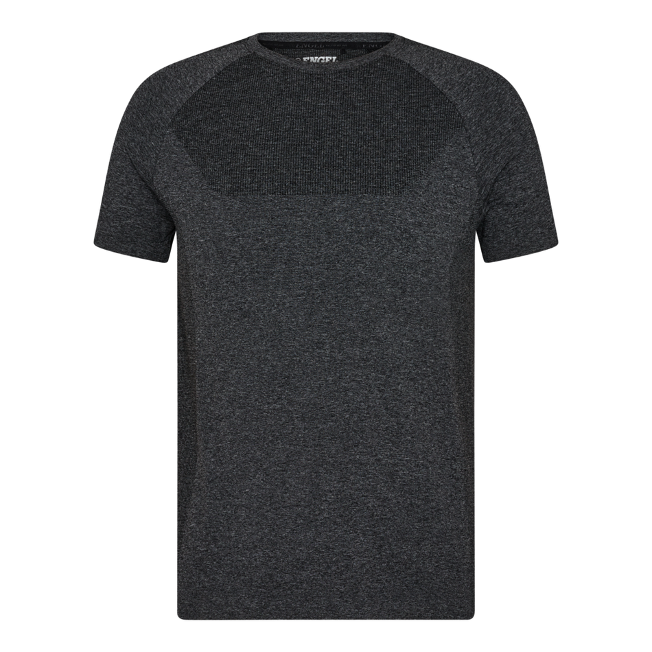 X-treme seamless T-Shirt Black Melange