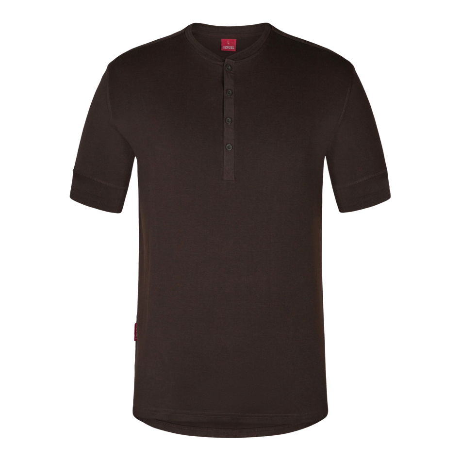 Extend Grandad T-Shirt Mokkabraun