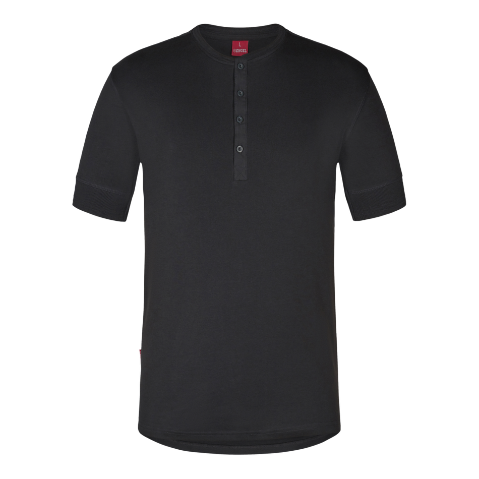 Extend Grandad T-Shirt Anthrazit Grau
