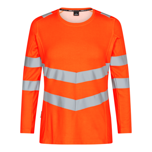 Safety Damen T-shirt L/S Orange